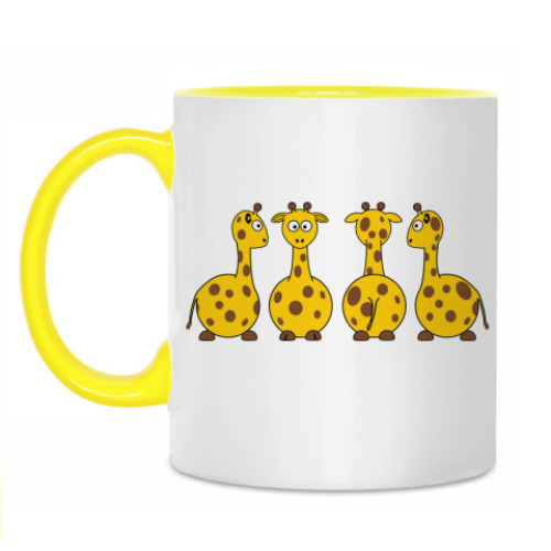 Кружка 'Жирафы'