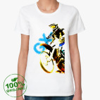 Женская футболка органик