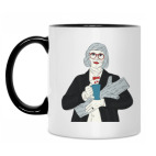 Кружка двухцветная