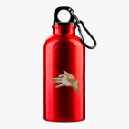 Металлическая бутылка 400 мл UV-DTF