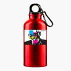 Металлическая бутылка 400 мл UV-DTF