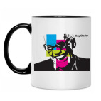 Кружка двухцветная