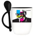 Кружка с ложкой