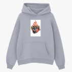 Толстовка худи оверсайз