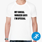 Мужская спортивная футболка