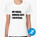 Женская спортивная футболка