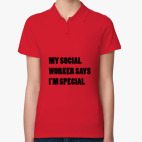 Женская рубашка поло