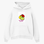 Толстовка худи оверсайз