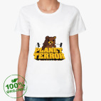 Женская футболка органик