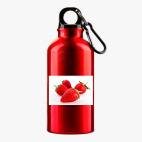 Металлическая бутылка 400 мл UV-DTF