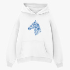 Толстовка худи оверсайз