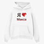 Толстовка худи оверсайз