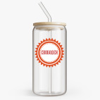 Банка с бамбуковой крышкой