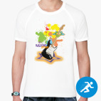 Мужская спортивная футболка