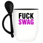 Кружка с ложкой