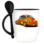 Кружка с ложкой