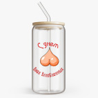 Банка с бамбуковой крышкой