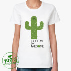 Женская футболка органик