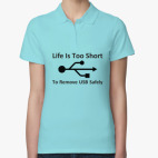 Женская рубашка поло