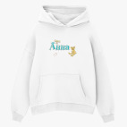 Толстовка худи оверсайз