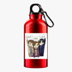 Металлическая бутылка 400 мл UV-DTF