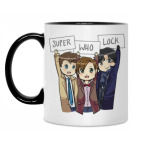 Кружка двухцветная