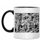 Кружка двухцветная