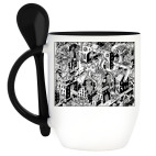 Кружка с ложкой