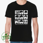 Мужская футболка органик