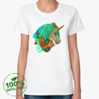 Женская футболка органик
