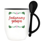 Кружка с ложкой