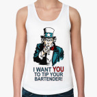 Женская майка