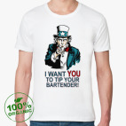 Мужская футболка органик