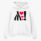 Толстовка худи оверсайз