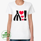 Женская футболка органик