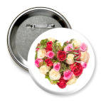 Сердце из роз