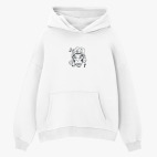 Толстовка худи оверсайз