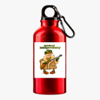 Металлическая бутылка 400 мл UV-DTF