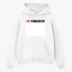 Толстовка худи оверсайз