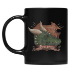 Кружка цветная UV-DTF