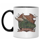 Кружка двухцветная