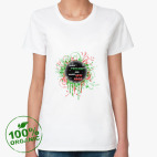 Женская футболка органик