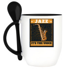 Кружка с ложкой