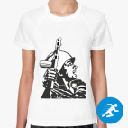 Женская спортивная футболка