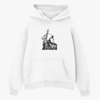 Толстовка худи оверсайз