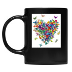 Кружка цветная UV-DTF