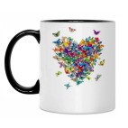 Кружка двухцветная