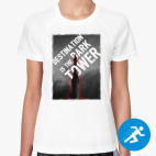 Женская спортивная футболка