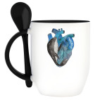 Кружка с ложкой