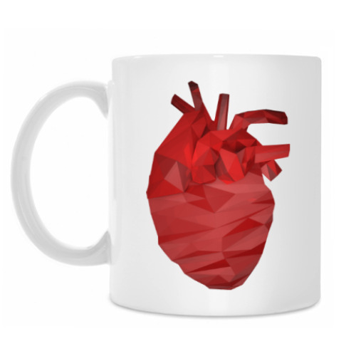 Кружка Сердце 3D